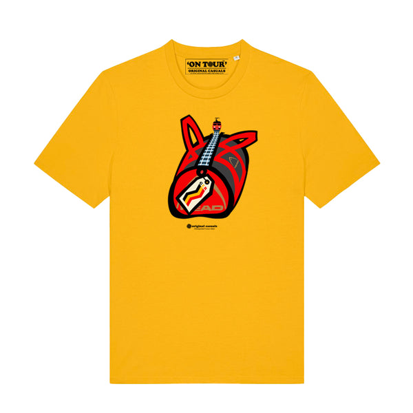 Original Casuals - 'InterRail' Yellow T-shirt