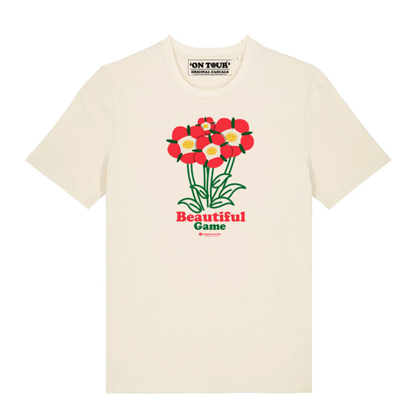 Original Casuals - 'Rose Beautiful Game' Raw T-shirt