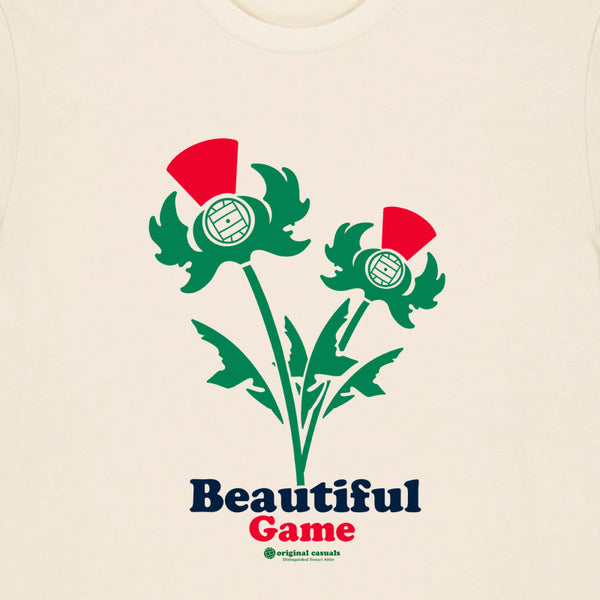 Original Casuals - 'Thistle Beautiful Game' Raw T-shirt 