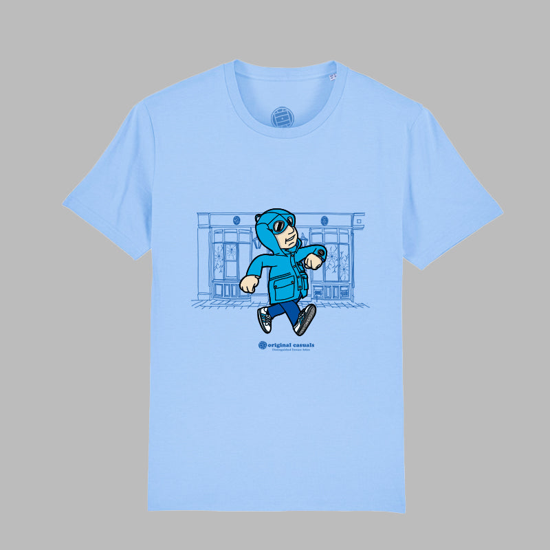 'Mr Swagger' Sky Blue T-shirt