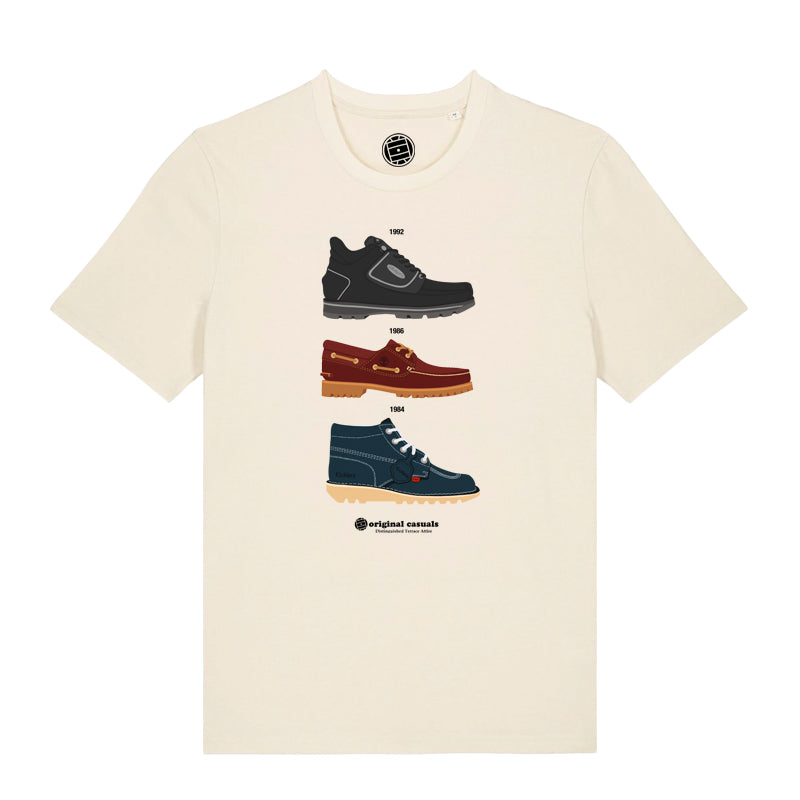 Terrace Classics Timeline - Raw T-shirt