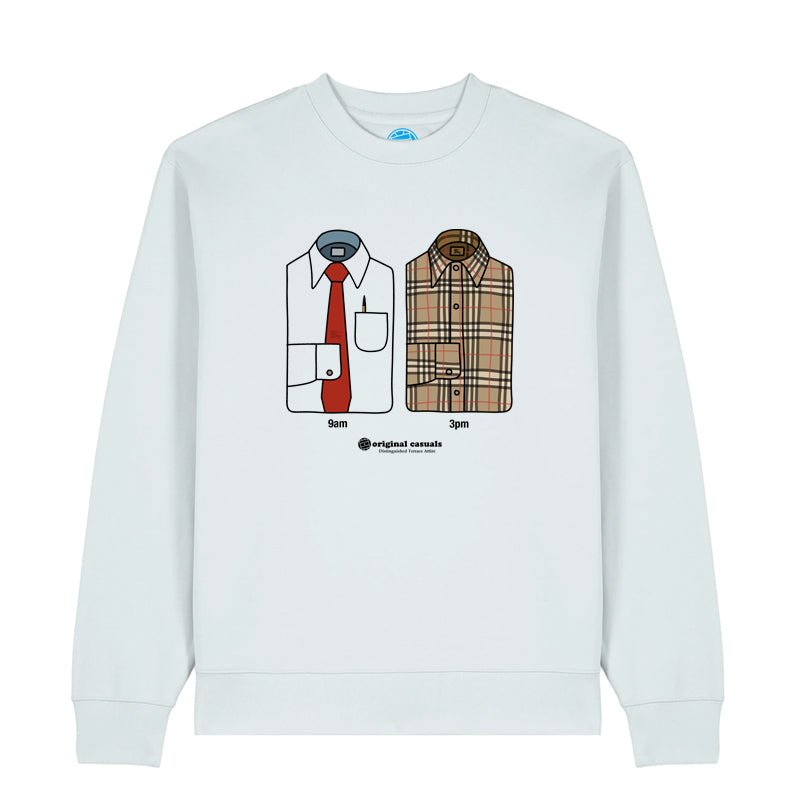 9AM vs 3PM - Ice Sweatshirt