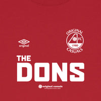 OC Sponsor - The Dons - Red T-shirt