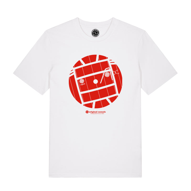 Get Stripped - The Dons - White T-shirt