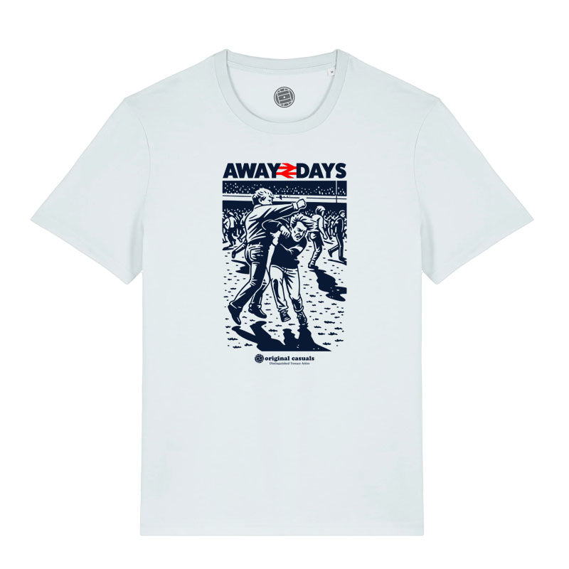 Away Days Fight - Ice Blue T-shirt