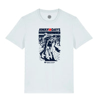 Away Days Fight - Ice Blue T-shirt