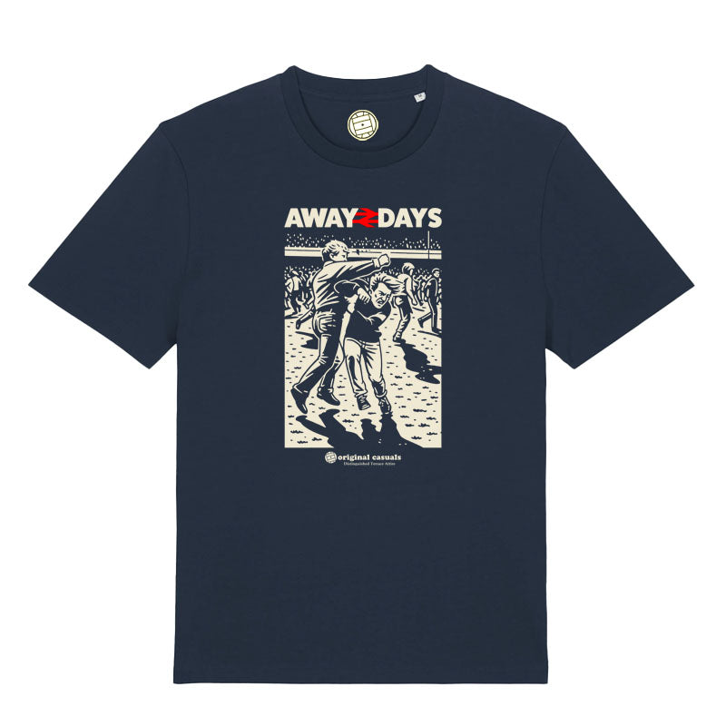 Away Days Fight - Navy T-shirt