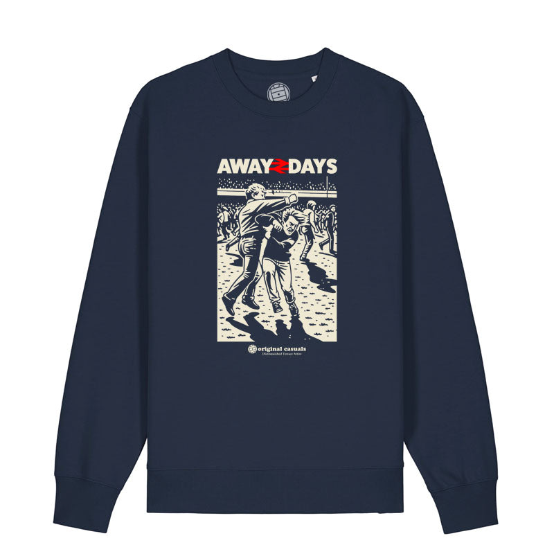 Away Days Fight - Navy Sweatshirt