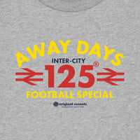 Away Days Text - Grey T-shirt