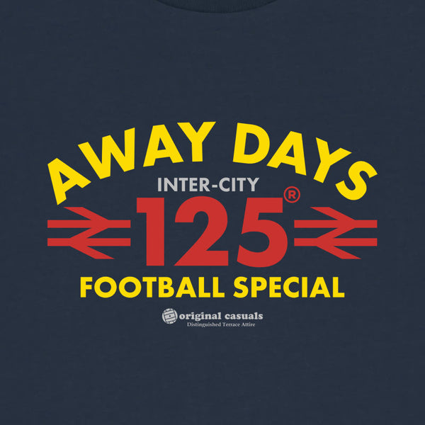 Away Days Text - Navy Sweatshirt