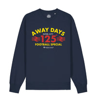 Away Days Text - Navy Sweatshirt