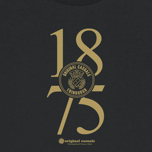 OC Badge - Hibs 1875 - Black T-shirt
