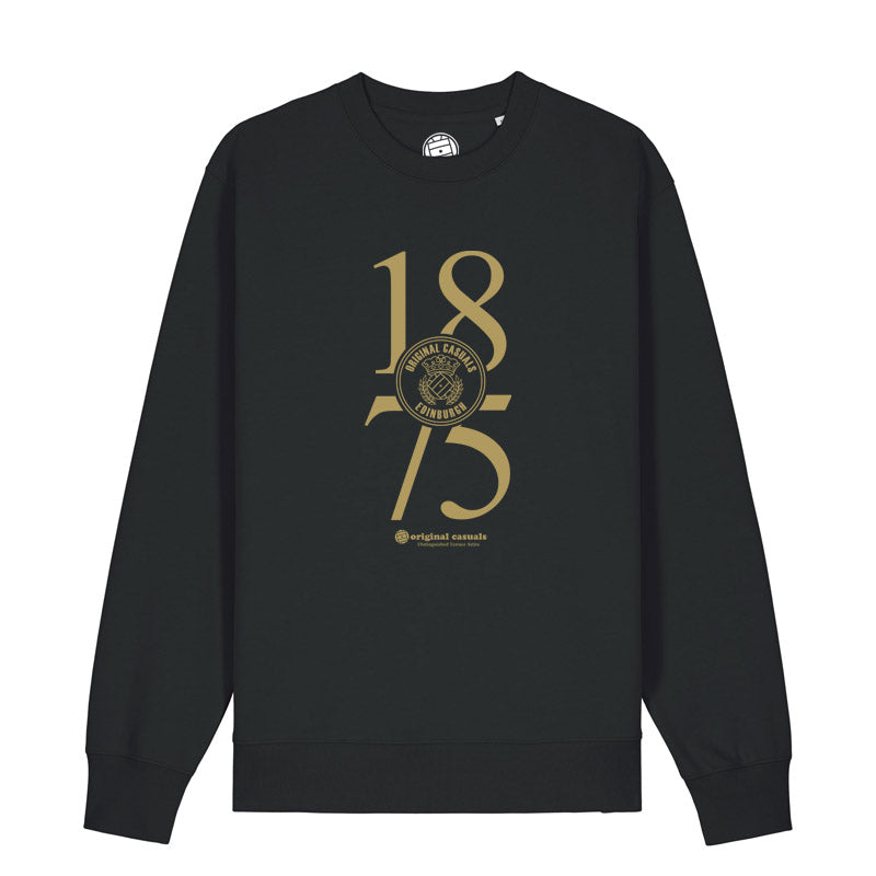 OC Badge - Hibs 1875 - Black Sweatshirt