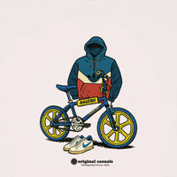 BMX Casual - Vintatge White T-shirt