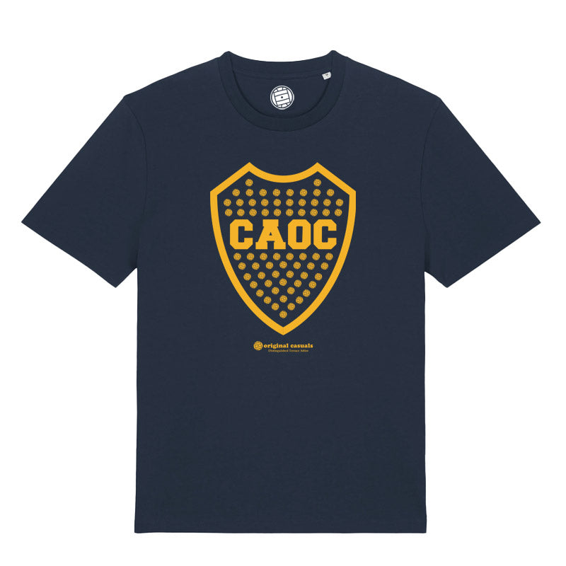 OC Badges - South America's Blue and Gold - Navy T-shirt
