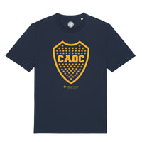 OC Badges - South America's Blue and Gold - Navy T-shirt
