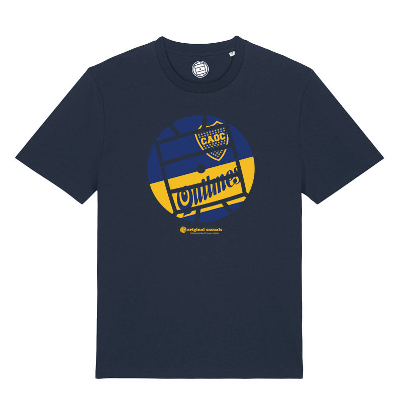 Get Stripped - Blue and Gold Home - Navy T-shirt