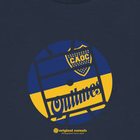 Get Stripped - Blue and Gold Home - Navy T-shirt