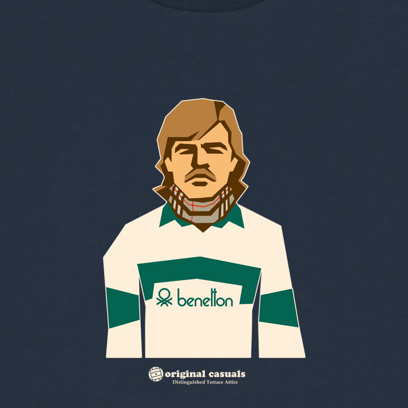 Ben Casual Green - Navy Sweatshirt