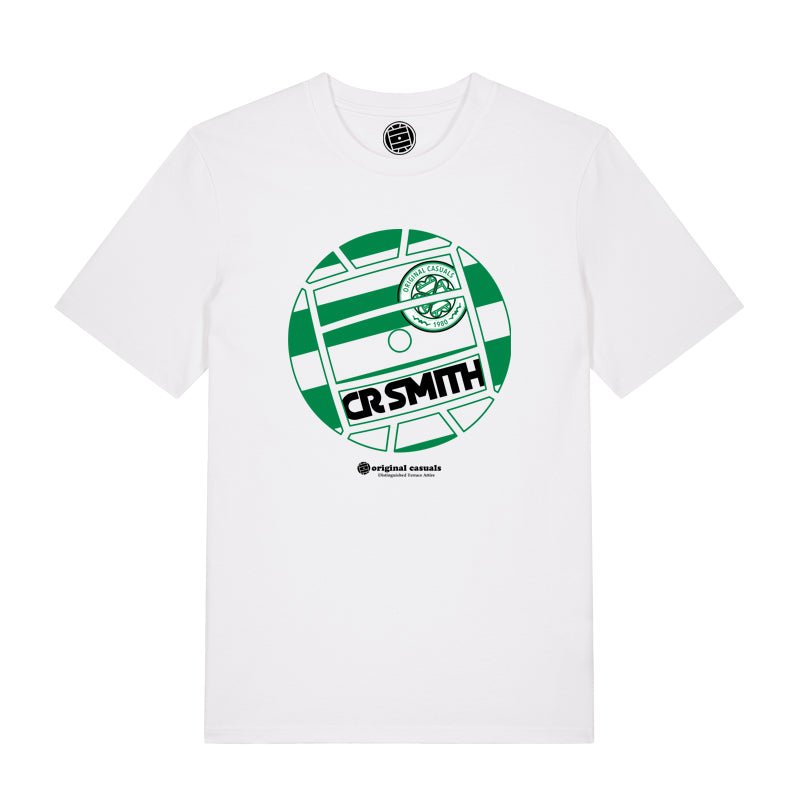 Get Stripped - The Hoops - White T-shirt