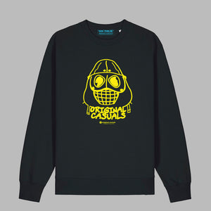 'Casual Graffiti' Black Sweatshirt