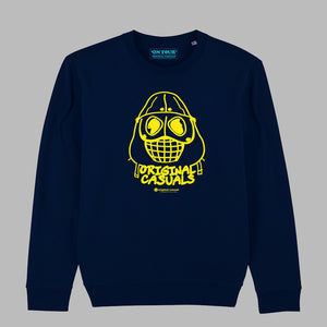 'Casual Graffiti' Navy Sweatshirt