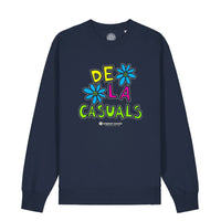 De La Casuals - Navy Sweatshirt