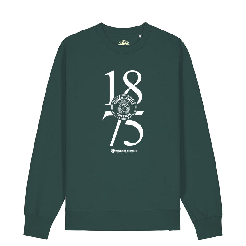 OC Badge - Hibs 1875 - Glazed Green Sweatshirt