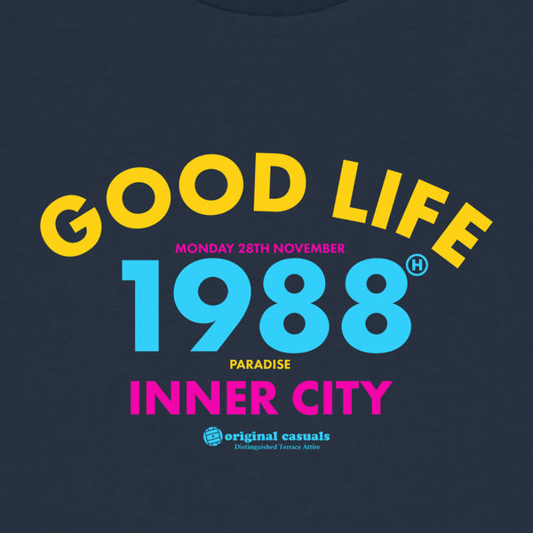 Good Life 1988 - Navy T-shirt