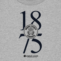 OC Badge - Hibs 1875 - Grey T-shirt