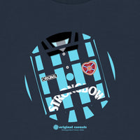 Get Stripped - Hearts Away - Navy Sweatshirt