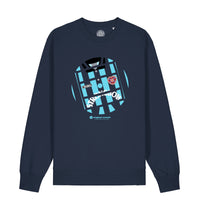Get Stripped - Hearts Away - Navy Sweatshirt