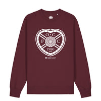 OC Badge - Hearts - Deep Red Sweatshirt