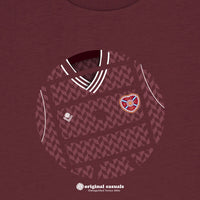 Get Stripped - Hearts Home - Deep Red T-shirt