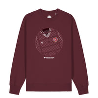 Get Stripped - Hearts Home - Deep Red Sweatshirt
