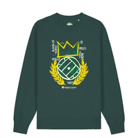 OC Badge - Basquiat Hibs - Glazed Green Sweatshirt