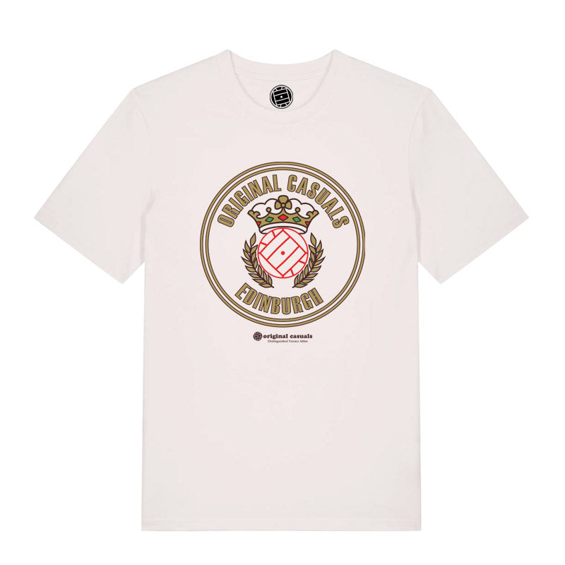 OC Badges - Hibs 80s - Vintage White T-shirt