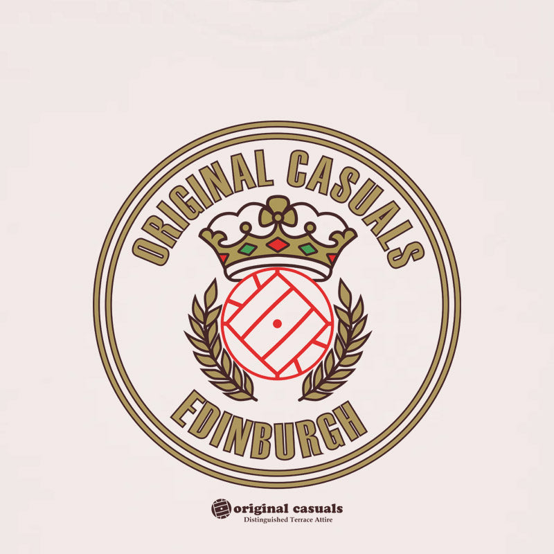 OC Badges - Hibs 80s - Vintage White T-shirt