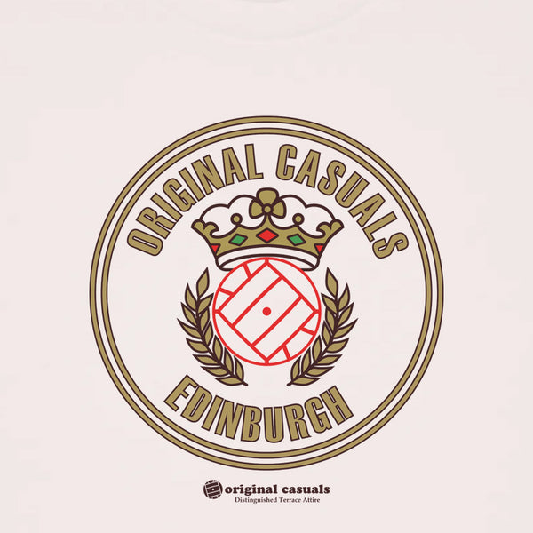 OC Badges - Hibs 80s - Vintage White T-shirt