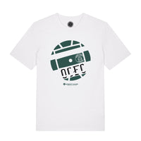 Get Stripped - Hibs Hoop Home - White T-shirt