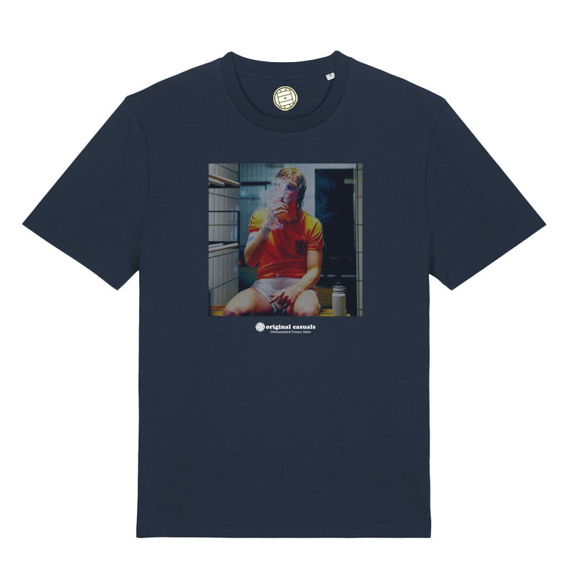 Cruyff Smoke - Navy T-shirt
