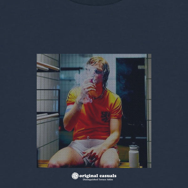 Cruyff Smoke - Navy T-shirt