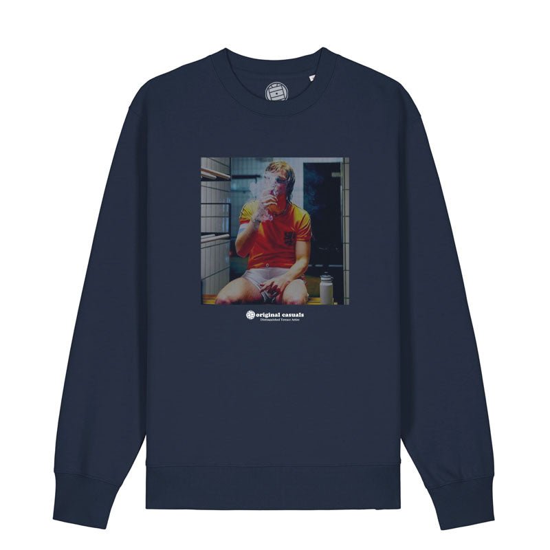 Cruyff Smoke - Navy Sweatshirt