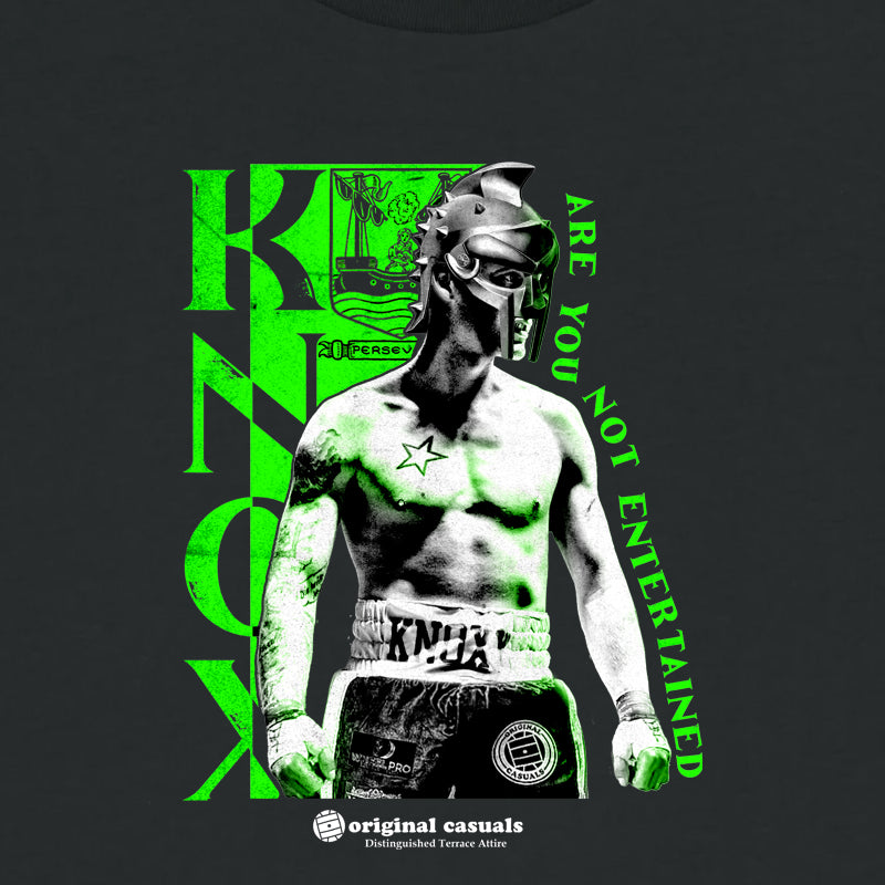 Knox The Leith Warrior - Black T-shirt