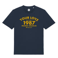 Your Love - Navy T-shirt