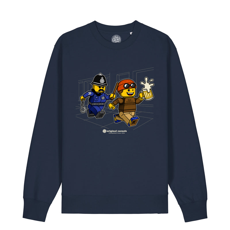 Saturday Joys - Navy Sweatshirt