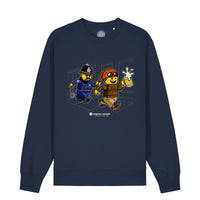Saturday Joys - Navy Sweatshirt