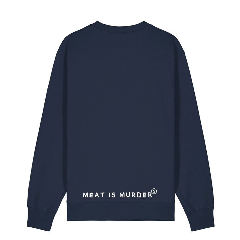 Meat Is Murder - Navy Sweatshirt