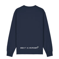 Meat Is Murder - Navy Sweatshirt