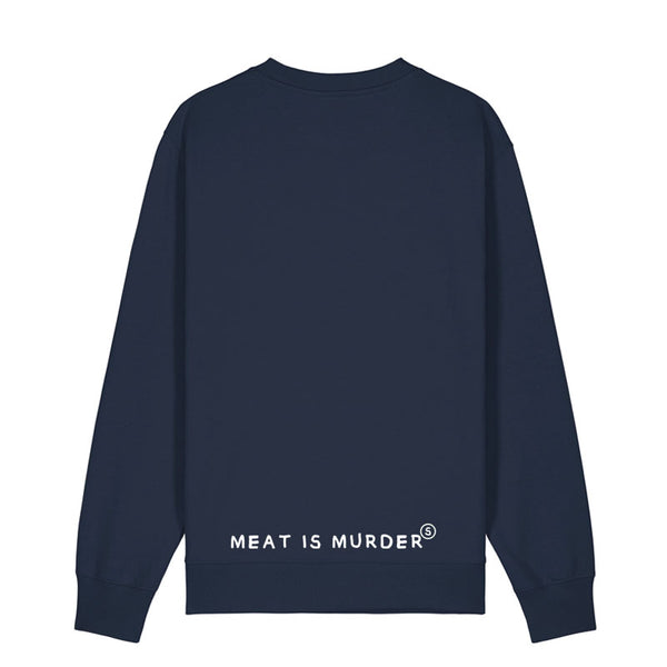 Meat Is Murder - Navy Sweatshirt